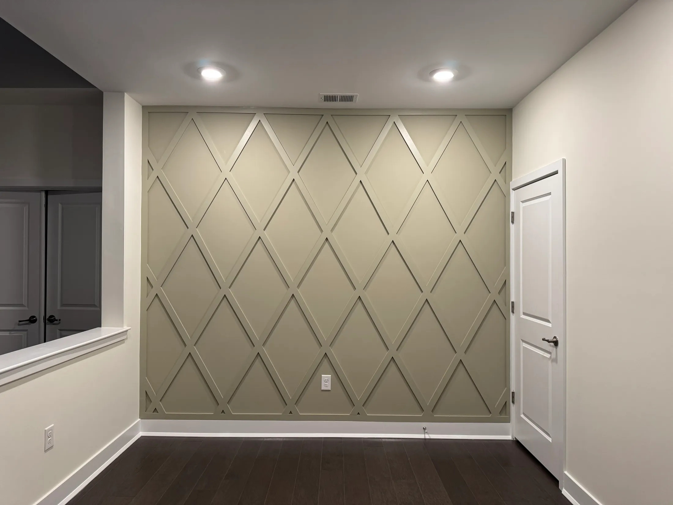 Accent wall